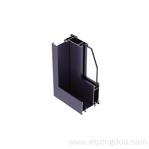 90 series sliding door aluminum profile spraying aluminum